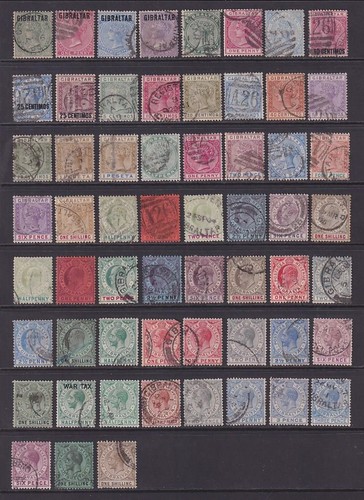 Gibraltar edvii 1886 - edvii,,
