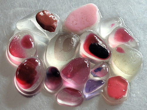 Small special sea glass - 15, x