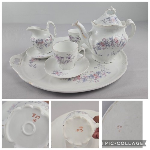 Vintage porcelain tea set - set, 8