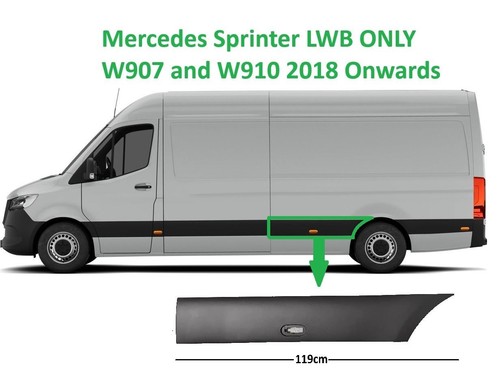 Mercedes sprinter side plastic - sprinter,