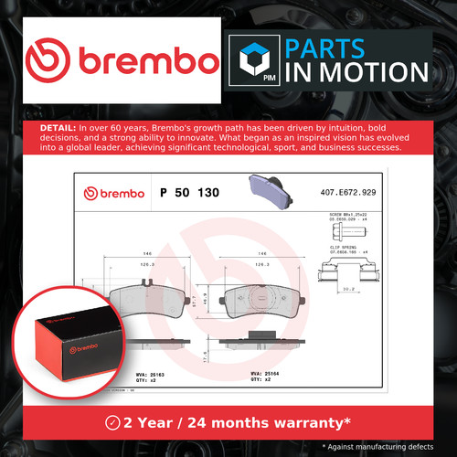 Brake pads set fits - brake, mercedes