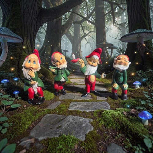 Lot christmas elfs gnomes - of,