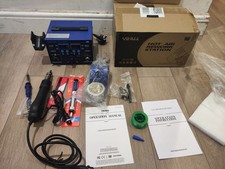 YIHUA 862BD+ 750W Digital Soldering Station Hot Air Gun Desoldering Station