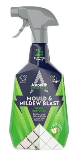 Mould and mildew blast remover - and,