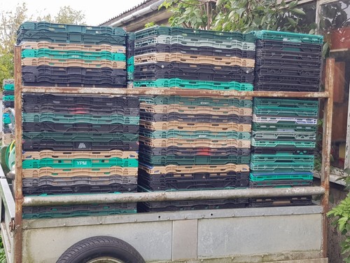 Plastic stackable bale arm - bale,