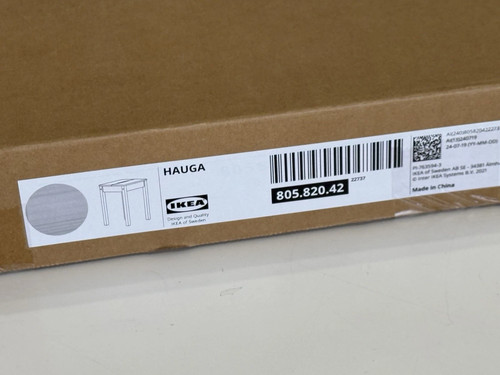 Ikea hauga wooden - ikea, stool