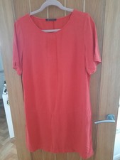 M&S Collection Loose Linen Mix Dress. Size 16. Excellent Condition