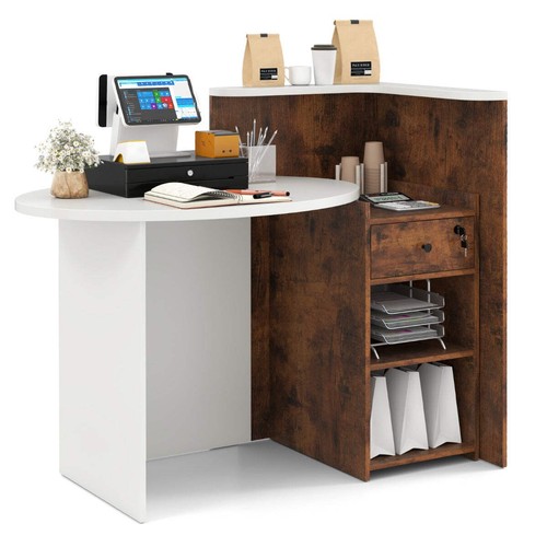 Front reception office - front, desk