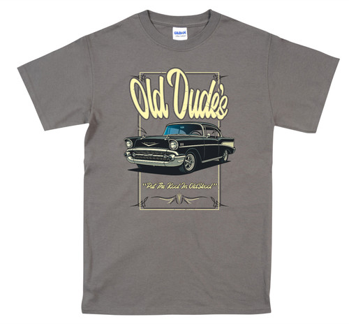 Old dude branded shirt - dude's, t