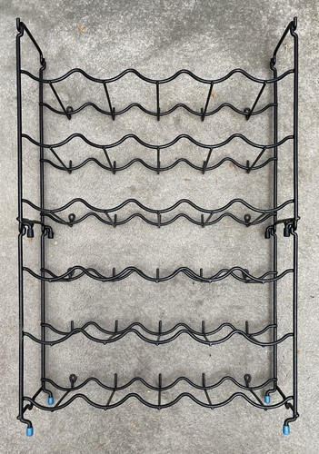 Vintage wire wine rack - vintage, 30