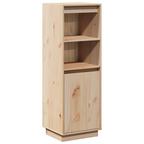Solid wood pine highboard - wood,