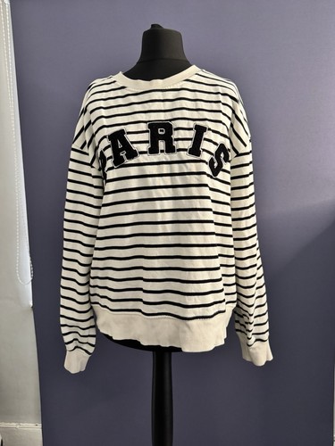 Paris striped sweatshirt - h&m,