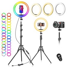 Ring Light with Tripod Stand &