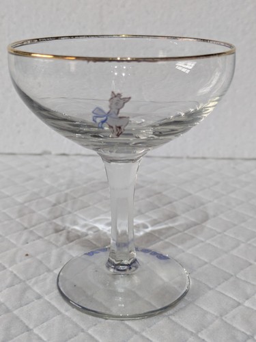 Rare vintage babycham glass - vintage,