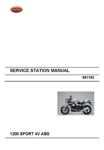 Moto guzzi workshop - moto,
