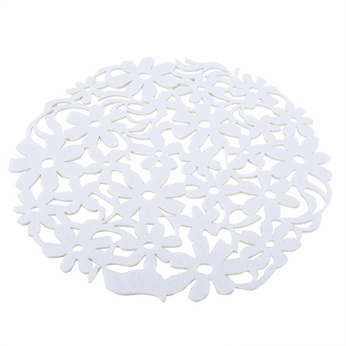 Round felt placemats heat - 4,