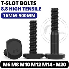 T-Slot Bolts M6 M8 - M20 T