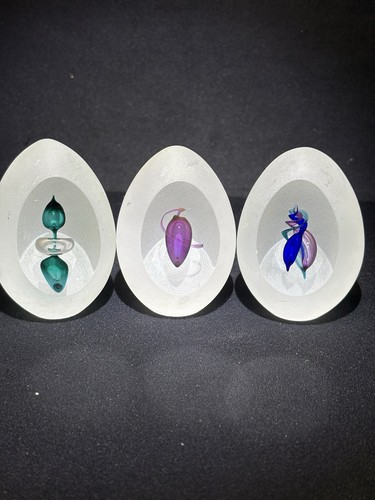 Artcristal bohemia glass egg - artcristal,