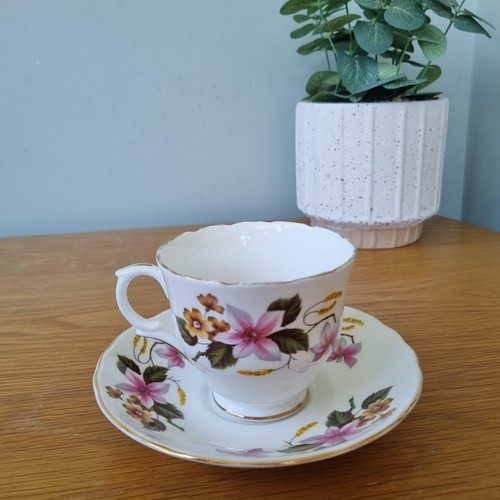 Vintage china tea cup and - tea,