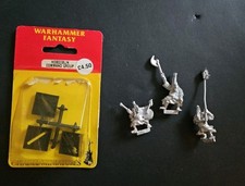 Warhammer Fantasy Hobgoblin Metal Command Group Chaos Dwarves With Blister