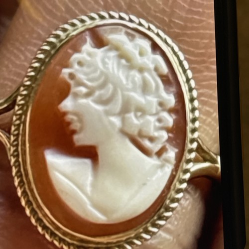 Vintage yellow gold - , 9