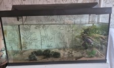 Tetra Starter Line 105L LED Fish Tank Good Used Condition & Fluval 207 filter