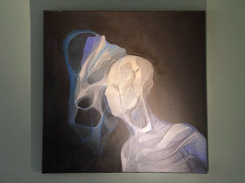 Original canvas oil painting - canvas,