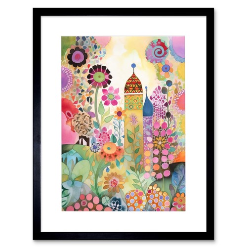 Countryside garden flowers - countryside,