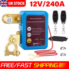 12V Car Battery Disconnect