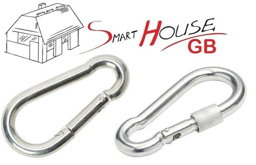 Locking carabiner clip snap - carabiner,