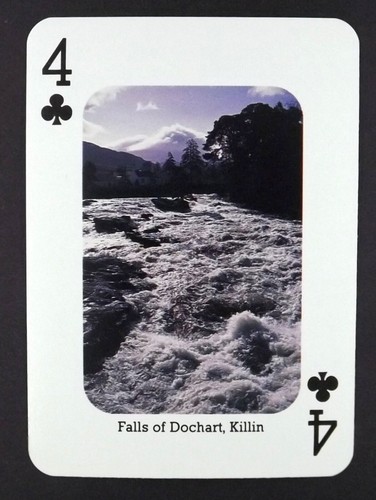 Playing card scottish - x,