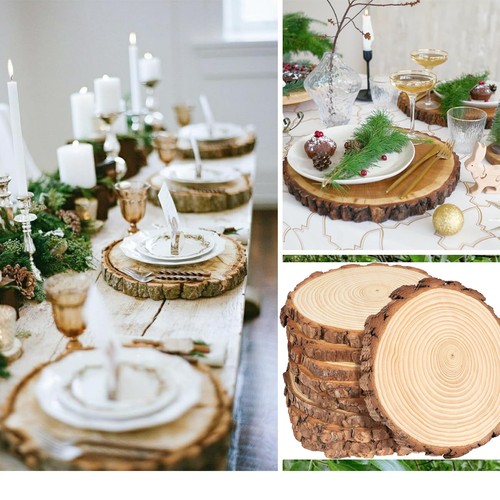 Large wood slices - large, for