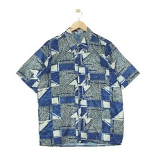 Thai Silk Shirt Mens Size L