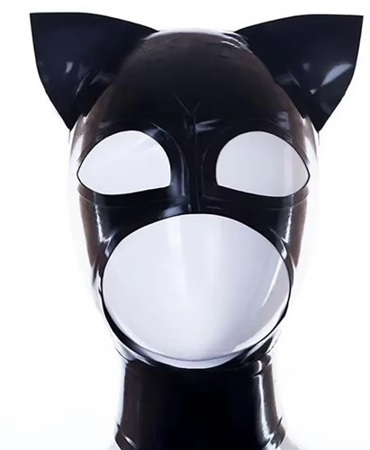 Unisex black latex - unisex,