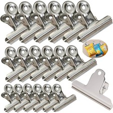 Bulldog Foldback Clips Metal