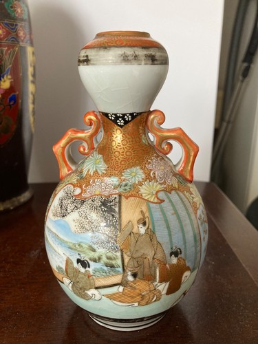 Beautiful kutani vase - beautiful,