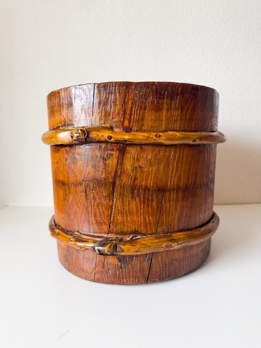 Antique tibetan yak wooden - antique,