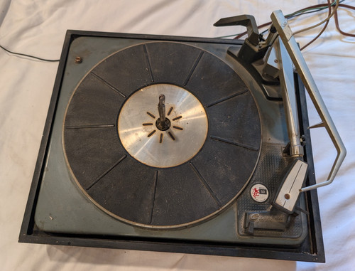 Garrard model turntable - model,