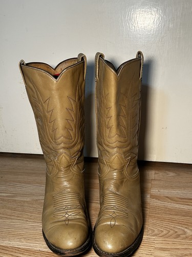 Tony lama men - tan, leather