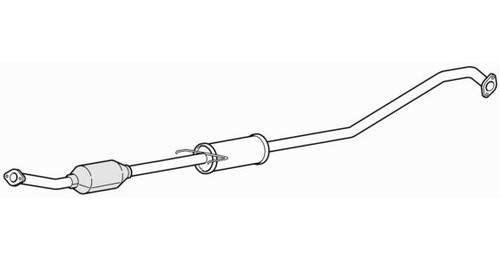Approved front pipe - front,