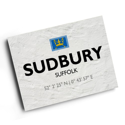 Print sudbury suffolk - a3, sudbury,