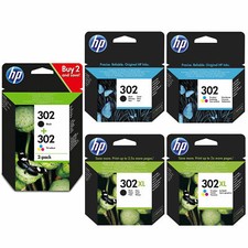 Original HP 302 / 302XL Black