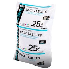 Water softener salt - water,
