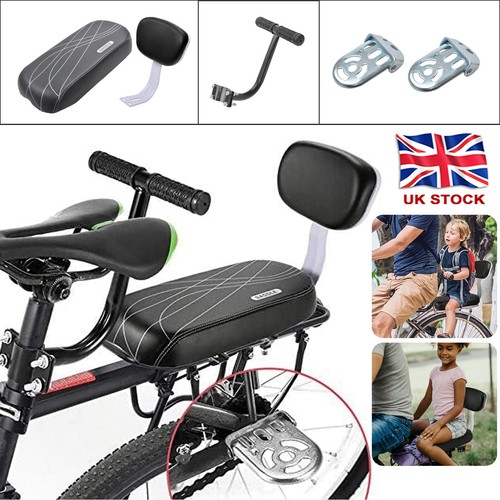 Bicycle bike padded rear seat - padded,