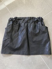 Zara Black M Leather Look