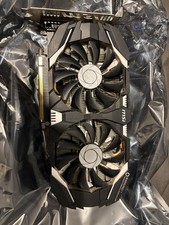 MSI GeForce GTX 1060 6GT OCV1 - 6GB GDDR5 192-bit 8008 MHz, Dual Fan GPU - Used