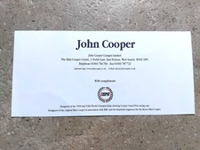 CLASSIC MINI COOPER GARAGES