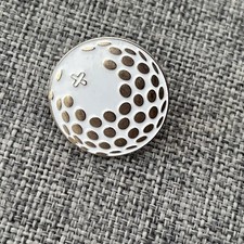 Golf Ball Design Pin Badge