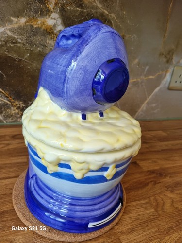 Mixer ceramic cookie jar - mixer,