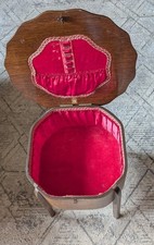 Vintage  Sewing Box / Wood